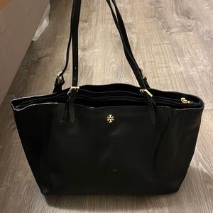 Tory Burch tote bag with laptop sleeve built in